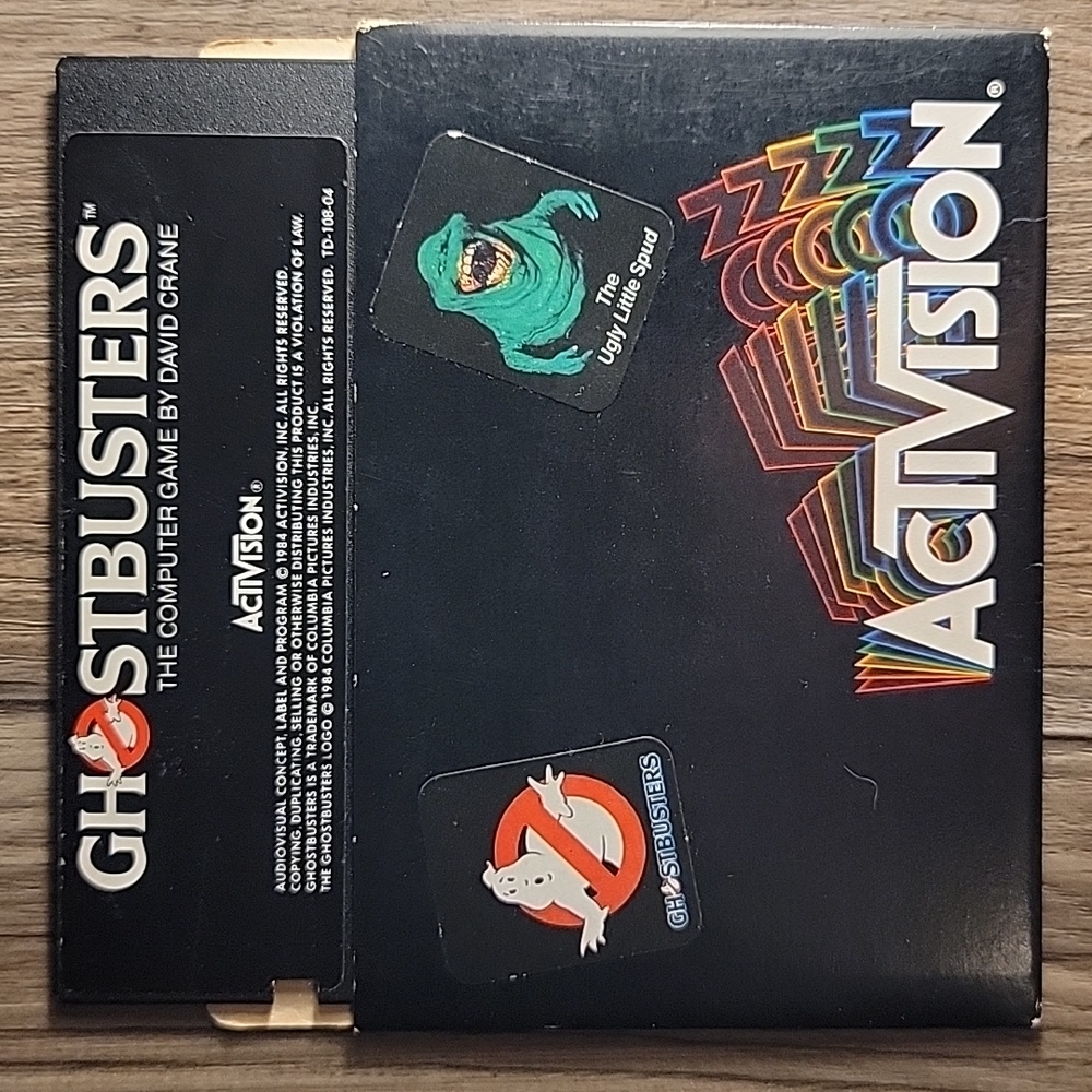 Ghostbusters Activision Floppy Disk